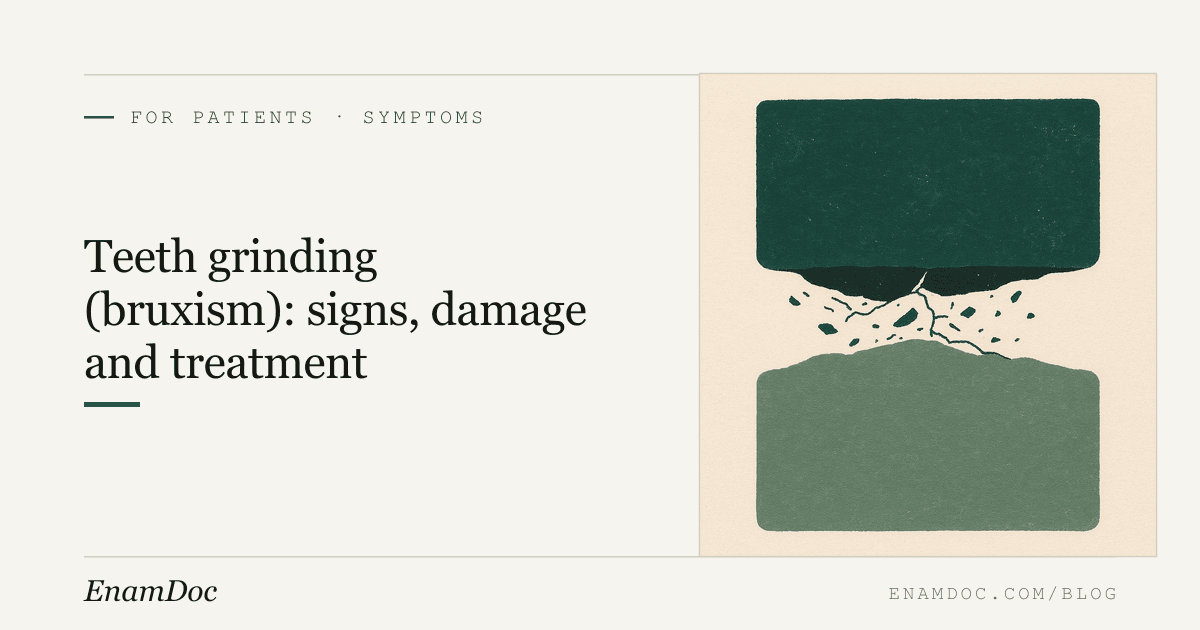 Teeth Grinding (Bruxism): Signs, Damage and Treatment