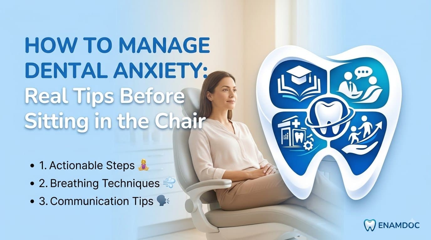 A calm patient relaxing in a modern dental chair during a routine checkup