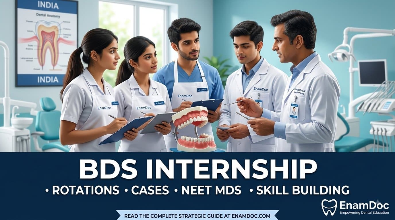 Dental intern treating a patient under supervision in a college clinic